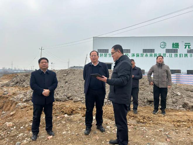 南阳市生态环保静脉产业园调研麻将胡了卧龙区委书记吕志刚在(图4)